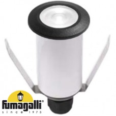 Φωτιστικό Χωνευτό με ντουί G9 και LED 1.7W 170lm 230V IP67 Μαύρο Fumagalli Teresa